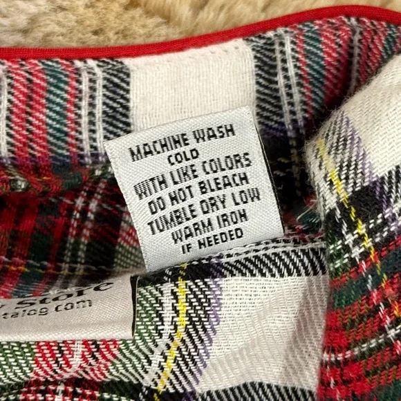 NWT COUNTRY STORE Night Shirt 1X Flannel Plaid Nightgown Pajama Top Cozy Cabin🪵 - Picture 6 of 13